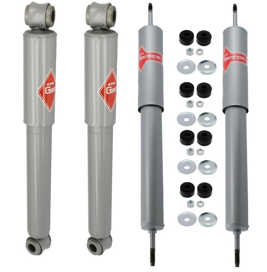 SAAB Shock Absorber Kit - Front and Rear (Gas-a-just) 276553 - KYB 2889336KIT